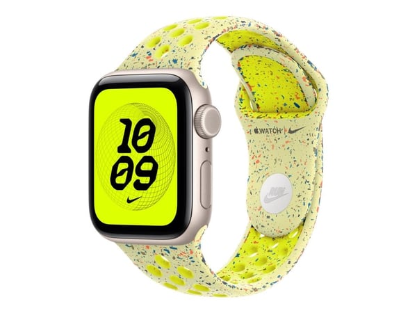 Apple Nike - Band för smart klocka - 40mm - storlek S/M - volt stänk - för Watch Hermès Series 7, Hermès Series 9, SE 3, Series 10, Series 11, Seri...