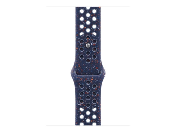 Apple Nike - Bånd for smart armbåndsur - 46mm - S/M-størrelse - blått bånd - for Watch Hermès Series 9, SE 3, Series 10, Series 11, Series 8, Serie...