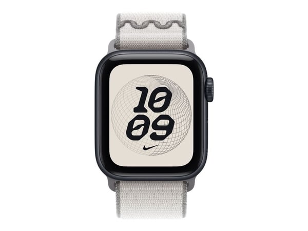 Apple Nike - Sløyfe for smart armbåndsur - 40mm - 130 - 190 mm - veiled grå - for Watch Hermès Series 7, Hermès Series 9, SE 3, Series 10, Series 1...