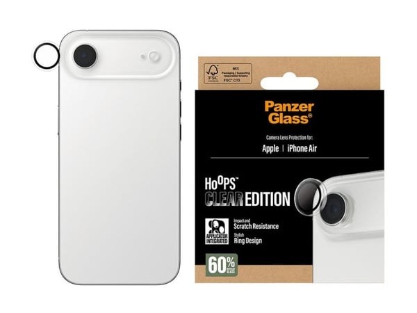 PanzerGlass Hoops - Linsebeskytter for mobiltelefon - EN - blank - for Apple iPhone Air