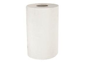 Håndklærull ABENA Care-Ness Excellent 2-lags mini 70 m x 19 cm Ø13 cm hvit papir/nyfiber
