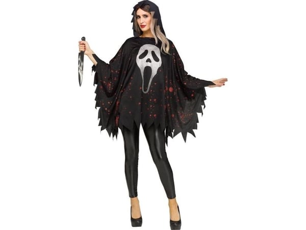 Ghost Face poncho