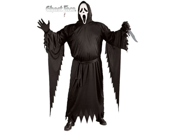 Ghost Face-maskeraddräkt