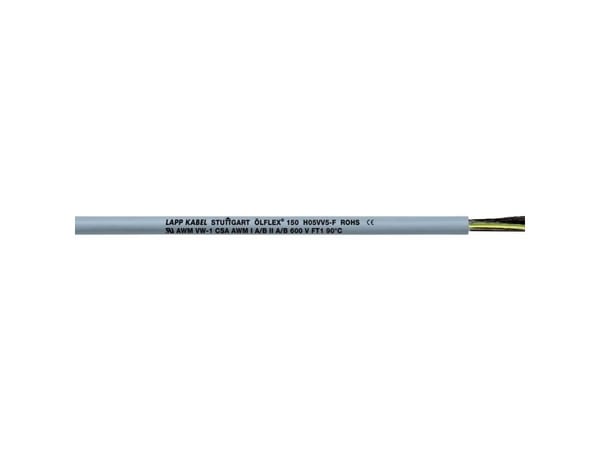 LAPP ÖLFLEX® 150 styrkabel 4 G 1,5 mm² grå 15304/150 150 m