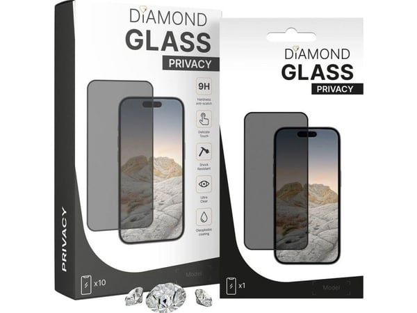 PT LINE Diamond Glass Anti-Static Displaybeskyttelsesglas Apple iPhone 16 Pro, IPhone 17 1 stk 234590