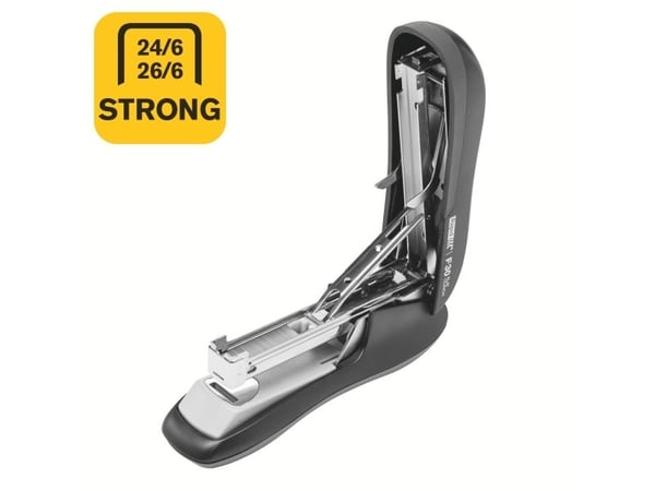 Rapid Fashion F30 - Stiftemaskin - 30 ark - 24/6, 26/6 - stål, ABS-plast - lys rød