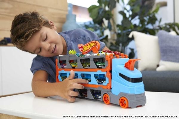 Truck Racing Transporter 2in1