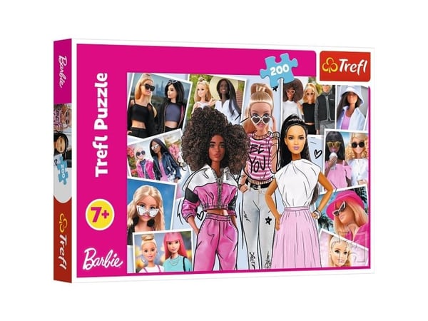 Trefl Barbie Puzzle 200, 200 brikker, Leker, 7 år
