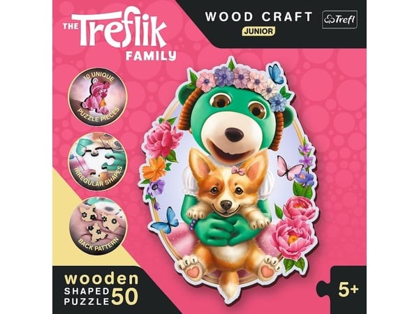50 puupalapeliä.Treflik Family JollyTref.20206