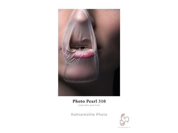 Hahnemühle Photo Pearl 310, Perle, 310 g/m², Blekkdyse, A4, Hvit, 25 ark