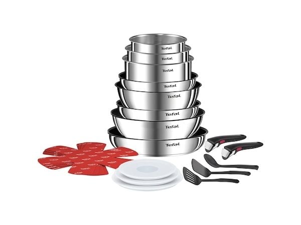 Tefal Ingenio Emotion kattila- ja pannusetti, 20 kpl (L897SJ04)