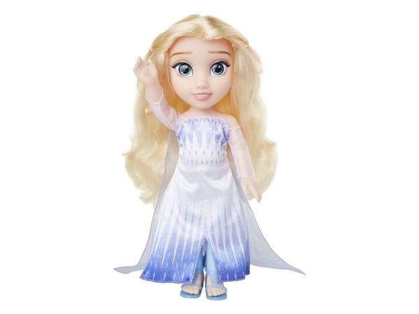 Disney Frozen 2 Elsa the Snow Queen, Stor dukke, Jente, 3 år, Flerfarget