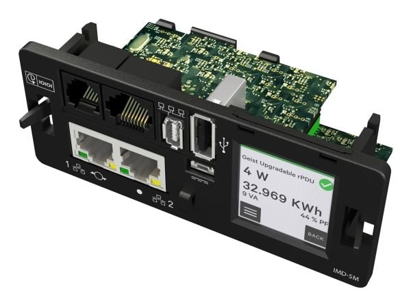 Vertiv Geist VA7G32A0, Overvåket, 2U, Enkelfaset, Horisontal, Sort, 12 AC-utganger