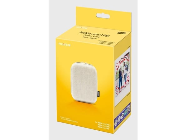 Pokrowiec Fujifilm Fujifilm Veske til Instax mini Link 3 leire hvit