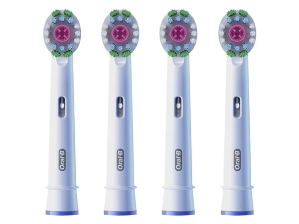 Tandborste Oral-B Monterbara borstar Pro 3D White 4st