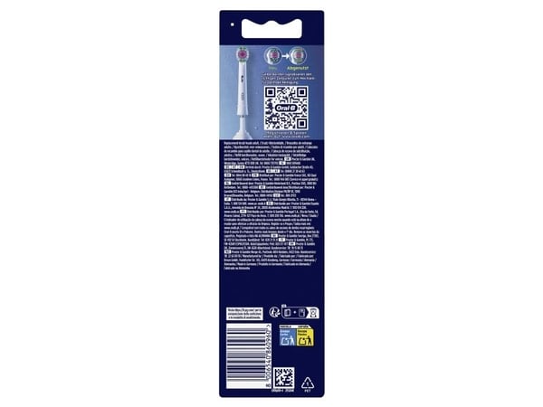 Hammasharja Oral-B kiinnitettävät harjat Pro 3D White 4kpl