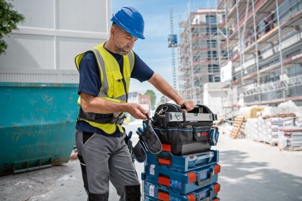 Bosch Professional GWT 20 1600A02H5B Käsityöläisen, auton, sähköasentajan, putkimiehen, ammattilaisen, teknikon työkalulaukku varustettuna (L x S x...