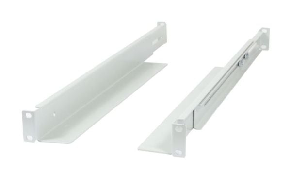 ALLNET 19rack zbh Lrail muuttuva L502849mm vaaleanharmaa 1 pari2kpl2kpl