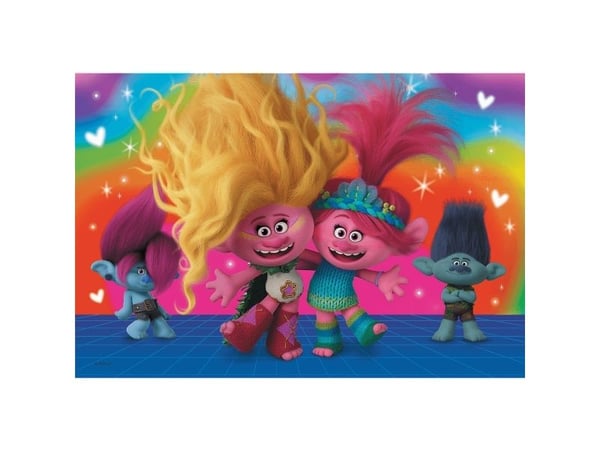 Trefl Pussel 60el Friendly Trolls Trolls 3 17386 Trefl