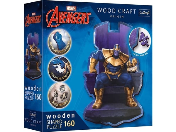 Trefl Träpussel 160 Thanos på tronen TREFL