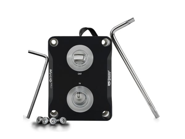 Thermal Grizzly AMD Mycro Direct-Die Pro, Vannblokk, Akryl, Aluminium, Kopper, Sort, Sokkel AM5, 1/4", Prosessor