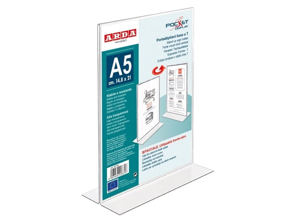 ARDA 80TA5, Transparent, A5, Universal, 148 mm, 210 mm