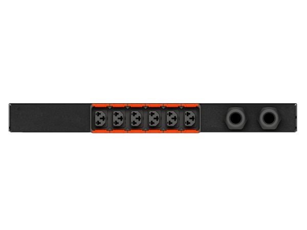 Vertiv Geist AGU5M1R5-06CF13-2PS6PS6B211-D, Overvåket, Vekslet, 0U, Enkelfaset, Horisontal, Sort, LED