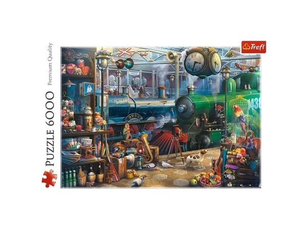 Trefl Train Station, 6000 styck, Konst