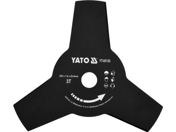 Yato trimmerskive 255 mm 25,4 mm (YT-85155) Yato trimmerskive 255 mm 25,4 mm (YT-85155)