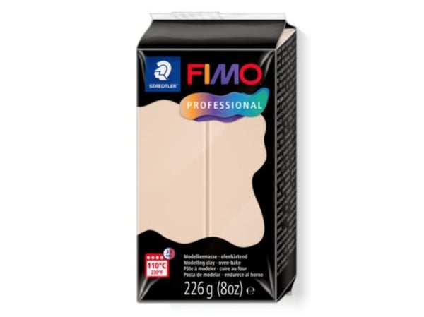 Staedtler FIMO Modellbau, Keramisk leire, Beige, 8 stykker, 110 °C, 30 min, Tyskland