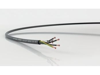 Lapp ÖLFLEX SERVO 719, Kabel för medelhög spänning, Svart, Polyvinylklorid (PVC), Koppar, 1.5 mm ², 108,3 kg/km
