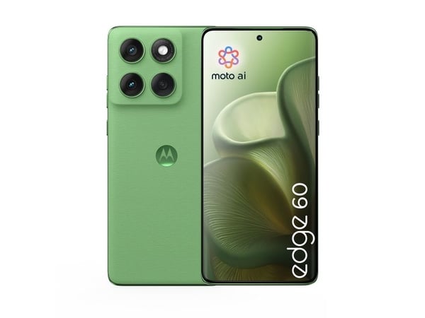 Motorola edge 60, 16,9 cm (6,67"), 8 GB, 256 GB, 50 MP, Android 15, Grønn