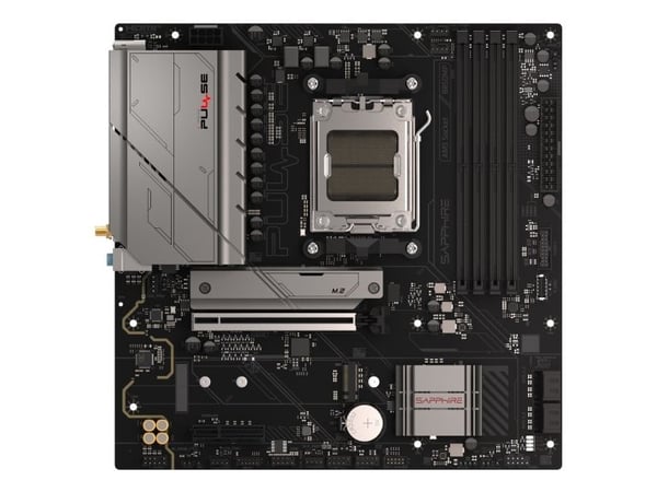 Sapphire - Hovedkort - Socket AM5 - USB 3.2 Gen 1 - innbygd grafikk (CPU kreves) - HD-lyd (8-kanalers)