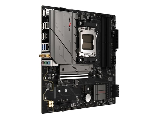 Sapphire - Hovedkort - Socket AM5 - USB 3.2 Gen 1 - innbygd grafikk (CPU kreves) - HD-lyd (8-kanalers)