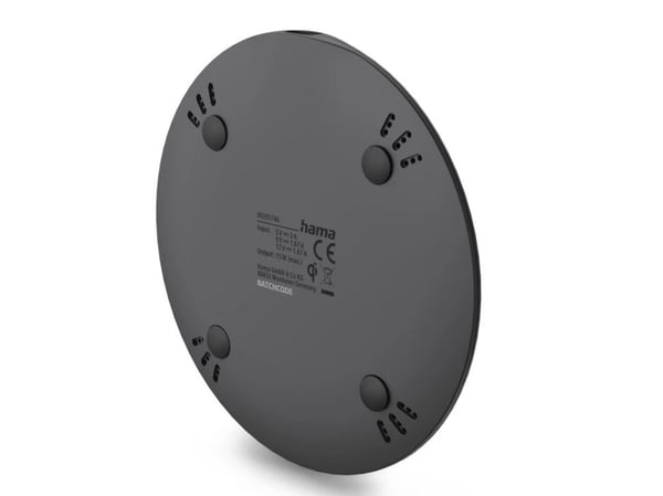 Hama 00201746, Innendørs, AC, Trådløs lading, Sort