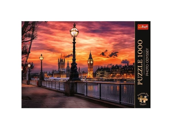 Trefl palapeli 1000 elementtiä Premium Plus Big Ben Lontoo