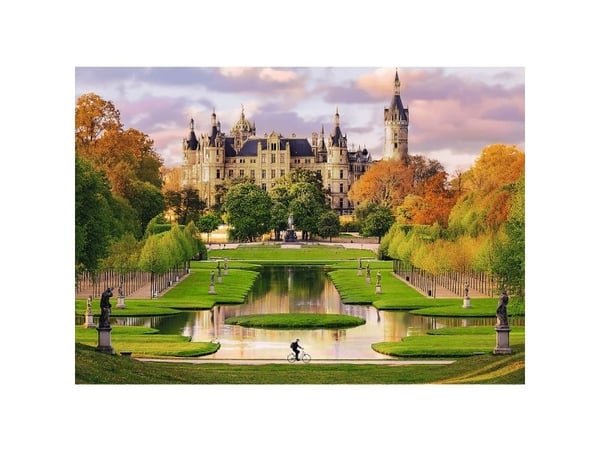 Trefl Puzzle 1000 elementtiä Premium Schwerinin linna Saksa