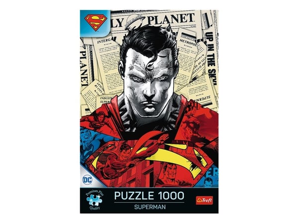 Trefl Puzzle Premium Plus laatu Superman 1000 elementtiä