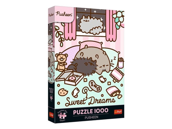 Trefl Puzzle Premium Plus laatu Pusheen 1000 elementtiä (12080)