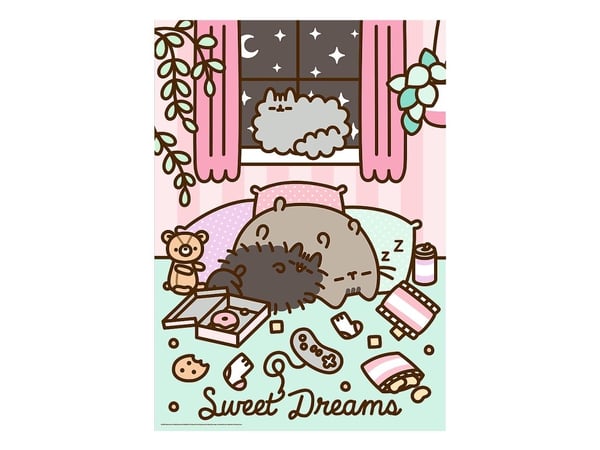 Trefl Puzzle Premium Plus laatu Pusheen 1000 elementtiä (12080)