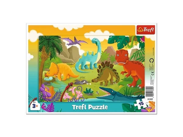 Trefl 31359, 15 kpl, Dinosaurukset, 3 vuosi/vuosia