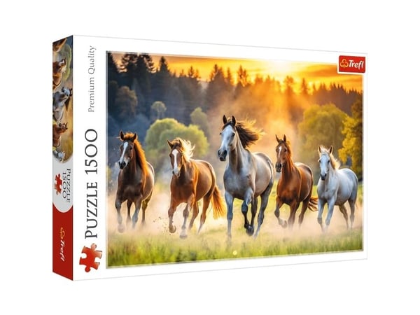 Trefl 26215 puslespill 1500 stk., Wild Horses