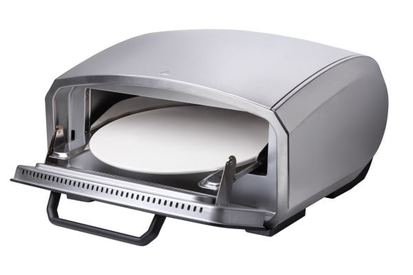 Unold Pizzaofen Enzo 68916, 1 pizza(er), Rustfritt stål, Digitalt, 500 °C, 1 timer, 0,9 m