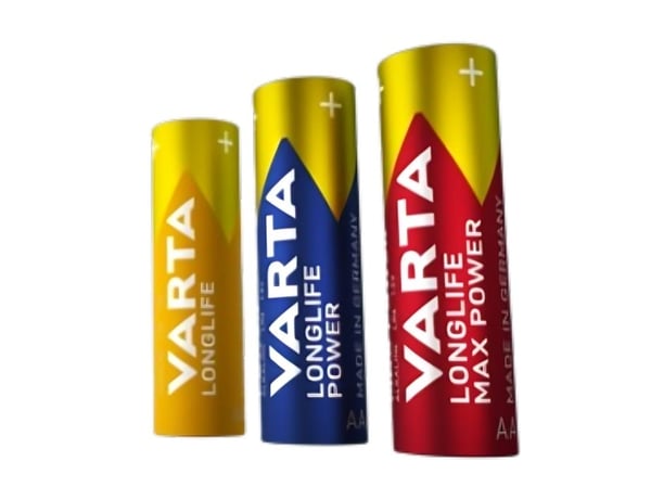 Varta Longlife AA, Engangsbatteri, AA, Alkalinsk, 1,5 V, 4 stykker, 1,5 V