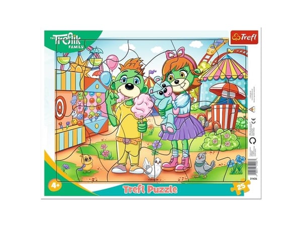 Trefl 31426, 25 kpl, Sarjakuvat, 4 vuosi/vuosia