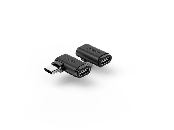 Hama 00200359, USB, musta, Uros/naaras, Kulmikas, 2 kpl