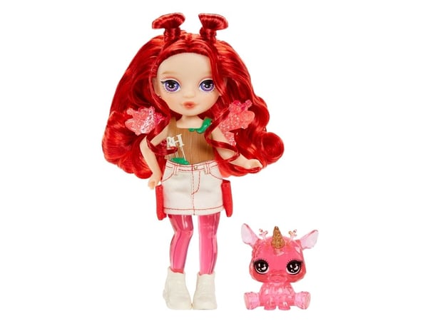 Rainbow High Littles Rainbow Fantasy Fairies Doll- Apple (Red), Muotinukke, Naaras, 4 vuosi/vuosia, Poika/tyttö, 140 mm, Monivärinen