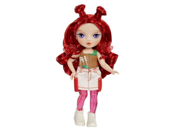 Rainbow High Littles Rainbow Fantasy Fairies Doll- Apple (Red), Motedukke, Jente, 4 år, Gutt/Jente, 140 mm, Flerfarget