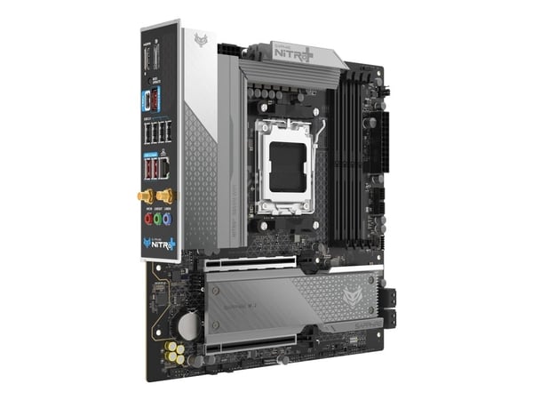 Sapphire - Hovedkort - Socket AM5 - USB 3.2 Gen 1 - innbygd grafikk (CPU kreves) - HD-lyd (8-kanalers)