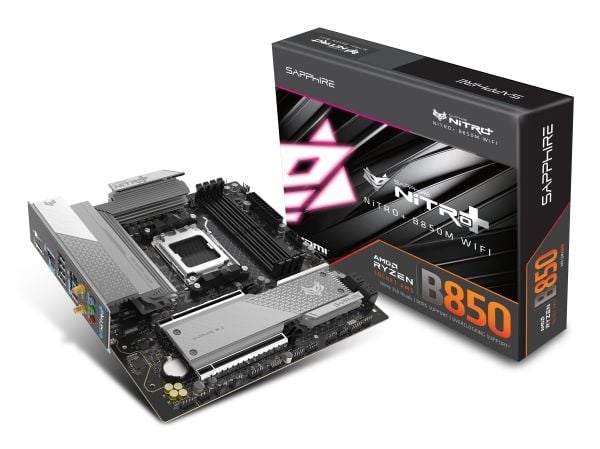 Sapphire - Hovedkort - Socket AM5 - USB 3.2 Gen 1 - innbygd grafikk (CPU kreves) - HD-lyd (8-kanalers)